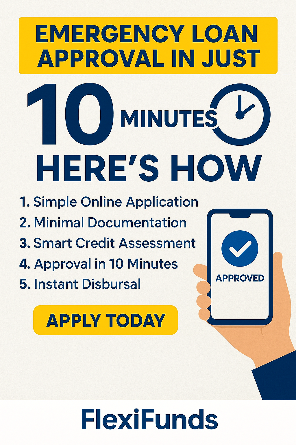 Emergency Loan Approval in Just 10 Minutes
